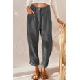 thumbnail image 4 of Womens High Waisted Straight Leg Corduroy Pants with Pockets Fall Pants for Women 2023, 4 of 5