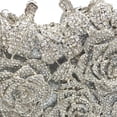 thumbnail image 7 of StyleSack Rose Crystal Clutch Purse for Women - Rhinestone Evening Bag, Wedding Party Purse with Chain, 7 of 7