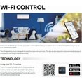 thumbnail image 3 of Haier AW18TC2HDA FlexFit Climatiseur Mural 18000 BTU Mini Split Intérieur, pour Chauffage/refroidissement avec Contrôle Intelligent WiFi Utilisant Votre Téléphone Intelligent (Unité Extérieure Supplémentaire Requise), 3 of 7