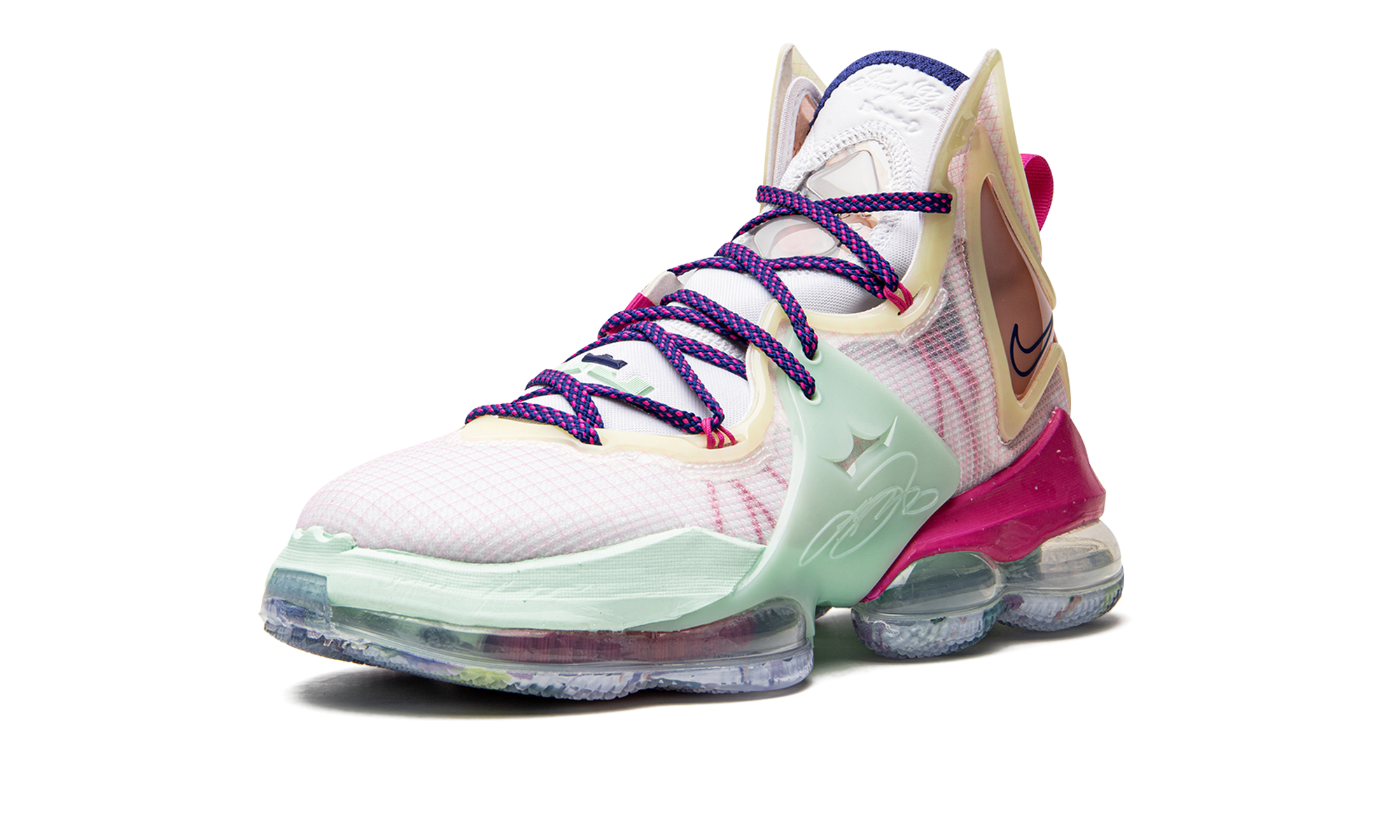 NIKE MENS LeBron 19 "Valentine's Day" DH8459 900 DH8459 900 from Stadium Goods