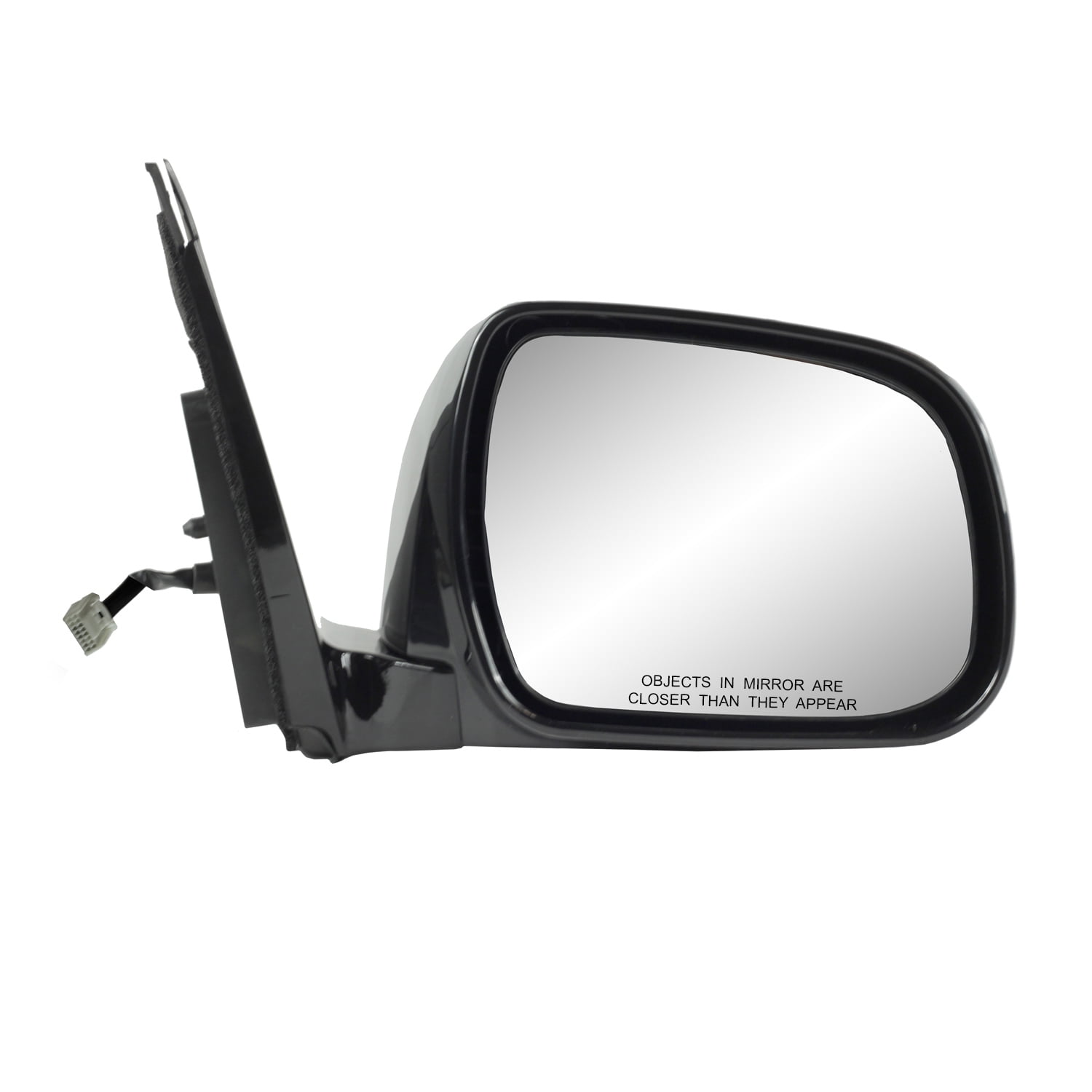 Photo 1 of 70177T - Fit System Passenger Side Mirror for 04-06 Lexus RX330, 07-09 RX350, 06-08 RX400h, black w/ PTM cover, foldaway, w/o memory, Heated Power