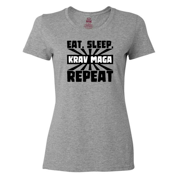 Inktastic Eat, Sleep, Krav Maga, Repeat Women's T-Shirt
