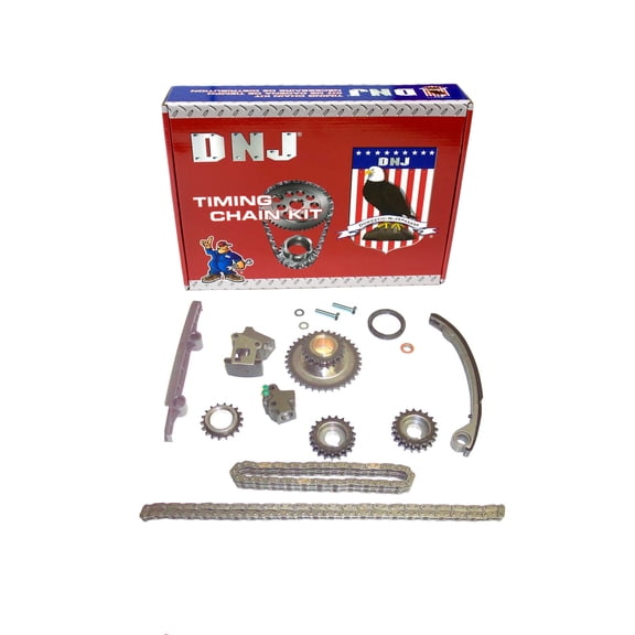 DNJ TK624 Timing Chain Kit Fits Cars & Trucks 93-97 Nissan Altima 2.4L L4 DOHC 16v