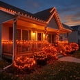 thumbnail image 2 of Indoor/Outdoor 50-Count LED Mini String Lights, Orange, 9.5', Halloween by Way To Celebrate, 2 of 8