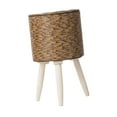thumbnail image 6 of koolsoo Plant Basket with Legs Simple Plant Pot for Farmhouse Drawing Room Apartment Brown, 6 of 8