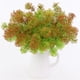 thumbnail image 2 of Plantas artificiales de musgo de plástico de 35 cm para arreglos florales de bodas y fiestas. rojo, 2 of 9