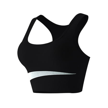 

Women Sports Bra Tops Vest Comfortable Workout Gym Black