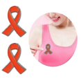 thumbnail image 2 of Juego de 5 broches de cinta, hermoso diseño, broche de cinta esmaltado, material de aleación, color naranja, 2 of 5