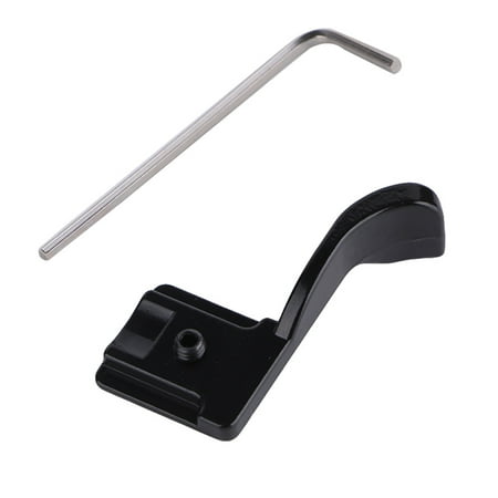 

JUNTEX Metal Hot Shoe Adapter Thumb Grip For Camera Sony NEX Fuji XT10 XT1