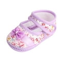 thumbnail image 3 of JINMGG Clearance Baby Girl Soft Sole Bowknot Print Anti-slip Casual Shoes Toddler PP/12, 3 of 4
