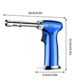 thumbnail image 2 of Nsxcdh Windproof Torch Lighter Hose Nozzle 6.30x5.28x2.56 In,Flame Lock,Adjustable Blue Flame for Barbecue Baking Workshop,Home Essentials, 2 of 5
