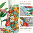 thumbnail image 5 of Yayeee 4 Pack Dining Chair Covers Stretch Parson Chairs Slipcovers Seat Protector, Pink Floral Tomatoes, 5 of 6