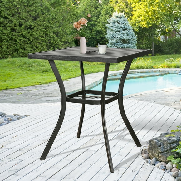 Metal Patio Table Umbrella Hole