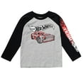 thumbnail image 3 of Hot Wheels Toddler Boys 2 Pack T-Shirts Gray / Red 4T, 3 of 5