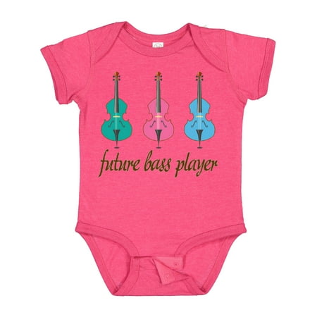

Inktastic Bass Player Kids Future Gift Baby Boy or Baby Girl Bodysuit