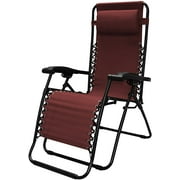 Caravan Sports Infinity Zero Gravity Chair 2 Pack - Red
