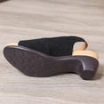 thumbnail image 5 of Gpaecead Women Vintage One Strap Chunky Slingback Sandals Open Toe Adjustable Shoes Spring Summer ,Black, 5 of 8