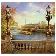 PARIS BRIDGE Photo Backdrop CARDBOARD CUTOUT Standup Standee Background Poster
