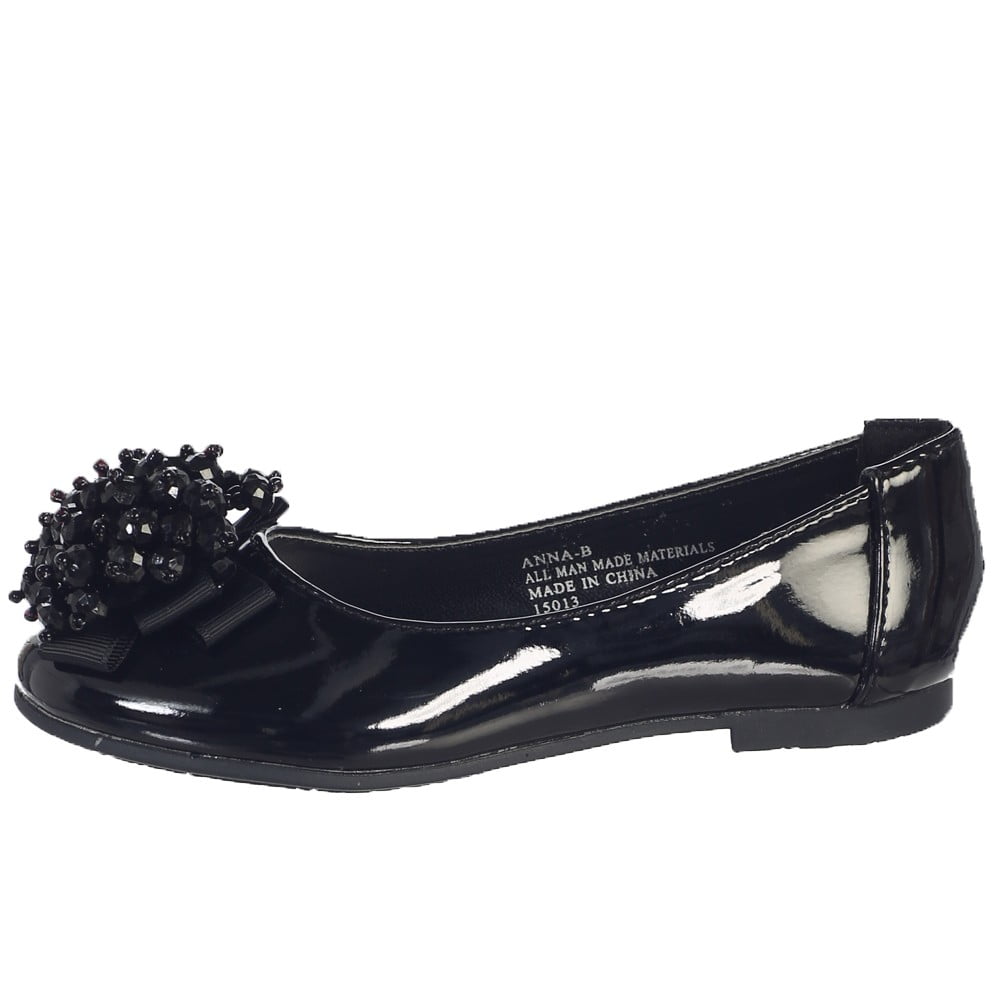 baby girl black dress shoes