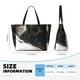 thumbnail image 4 of Fotbe Black And White Boston Terrier Bolsa de Viaje para Playa - Resistente al Agua, Bolsa Tote de Gran Capacidad y Ligera con 7 Bolsillos para Mujeres y Hombres, 4 of 7