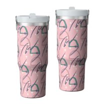 Modern 30oz Handheld Travel Tumbler with Handle – Double Wall Stainless Steel Insulated Cup, Flip Straw Lid, Leak-Proof & BPA-Free for Hot and Cold Drinks – Durable Coffee & Juice Mug White