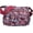 Multicolored Map, variant on Nylon Crossboby Bag for Women - Waterproof Zipper Multi-pocket Travel Shoulder Bag Purse Wallet (Black)