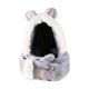 thumbnail image 2 of Bufanda con capucha Yinane de invierno gris, 2 of 5