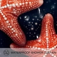 thumbnail image 3 of Starfish Printed Waterproof Shower Curtain Set with Hooks for Bathroom Decoration - Curtain Sets Included, 3 of 5