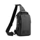 thumbnail image 1 of Guardurnaity Bolso de pecho para hombre, bolso de hombro portátil para teléfono, bandolera para exteriores, paquete para hombre, soporte con hebilla, correa Envolturas para manijas de equipaje Negro Guardurnaity AP012392-02, 1 of 6