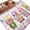 LightPink, variant on Spring Gnomes Round Area Rug 6Ft Washable Circle Rugs for Bathroom Office, Botanical Rose Flower Leaves Butterfly Non-Slip Carpet Floor Mats Indoor Outdoor Carpet Runner Aesthetic Home Decor