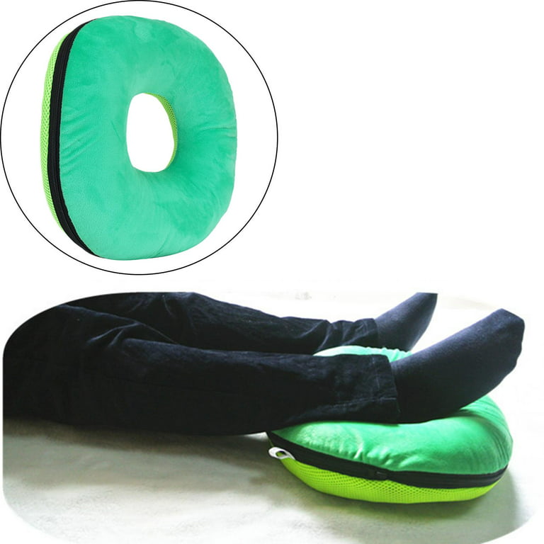 Donut Pillow Tailbone Hemorrhoid Cushion Waterproof Easy Sores Memory Foam  Pain Seat for Cushions Hip The Elderly , Multi 