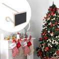 thumbnail image 4 of Soporte para medias navideñas con pizarra, suficiente para guardar llaves, pared para adolescentes 1 pc gancho de plata, 4 of 7