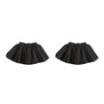 thumbnail image 1 of Jumpingount niña niño traje tul bailarina ballet dance dancewear tutú rendimiento carnaval fiesta vestido hilo / negro Hilo Suave/Negro XL/para 1.56-1.70 m 2piezas, 1 of 6