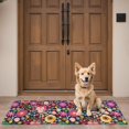 thumbnail image 4 of Pioneer Flower Floral Print Pattern Door Rugs,Washable Non Slip Door Mats Indoor,Decorative Door Mats,Entry Mat Indoor for Entrance,Bedroom,Kitchen,Bathroom,16"x47", 4 of 6
