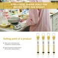 thumbnail image 4 of Miangastore 4Pcs Spring Scale Tubular Spring Scale Newton Force Meter Dynamometer Hook Scale, 4 of 8