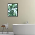 thumbnail image 6 of Moonow7 Tropical Botanical Wall Art Print, Vibrant Monstera Leaves Poster, Nature Decoration for Living Room, Bedroom, Office, Boho Botanical Home Aesthetic, Unframed Size 45x60 cm / 18x24″, 6 of 14