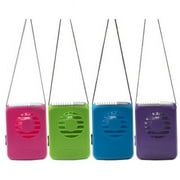 O2COOL 3.5 inch Deluxe Portable Personal Battery Operated Necklace Fans, Random Color