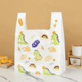 thumbnail image 1 of Portable PE Plastic Bags for Snacks and Storage - 100 Pieces, 0.05mm Thickness, 1 of 10