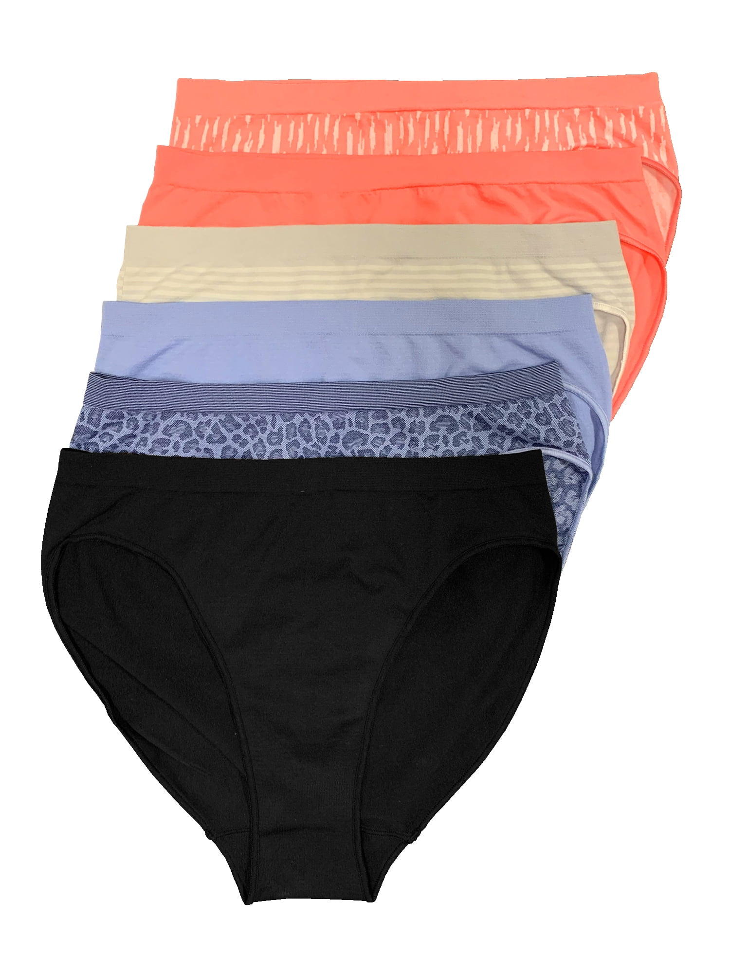 Secret Treasures - Secret Treasures Women's Seamless High Cut Panties ...