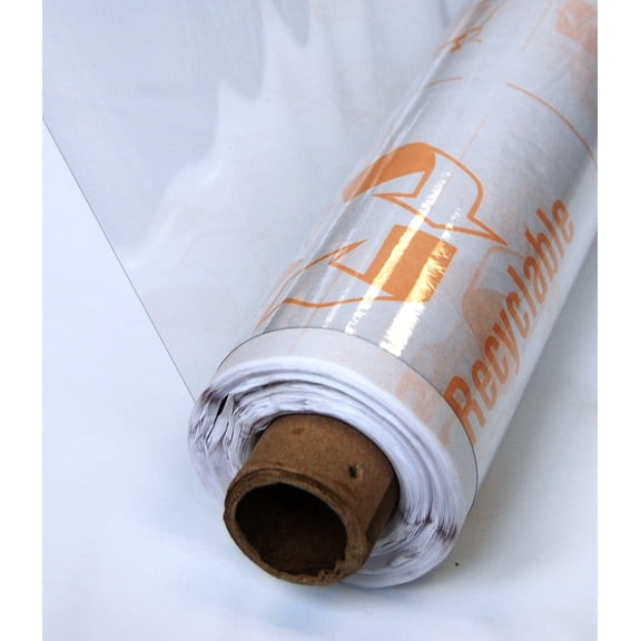 Vinyl-It clear vinyl sheeting 4-1/2 ft. x 75 ft. Clear 8 gauge Ultra Multipurpose Vinyl