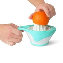 LABSERRON Baby Food Grinding Bowl for Making Fruit Vegetable Paste Manual Plastic Bowl with Dense Hole Filter and Assorted Color