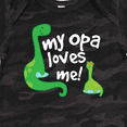thumbnail image 4 of Inktastic My Opa Loves Me grandchild Boys Baby Bodysuit, 4 of 5