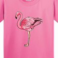 thumbnail image 4 of Inktastic Pink Flamingo Youth T-Shirt, 4 of 5