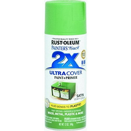 12 oz. Painter's Touch® Ultra Cover 2x Satin Spray, Satin Leafy Green per 6