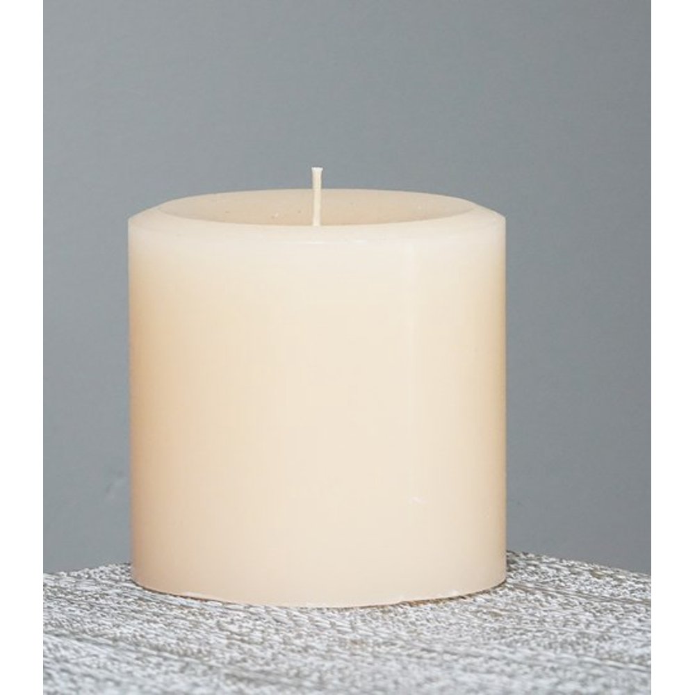 4" x 4" Clean Cotton Scented Pillar Candle