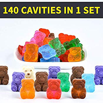 Details about   Big Gummy Bear Mold Large Silicone Gummy Molds 1 Inch 4 x Pack Kids Chocolate 