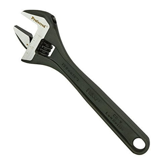 Proferred T05042 Standard Adjustable Wrench, Phosphate Finish, 6"
