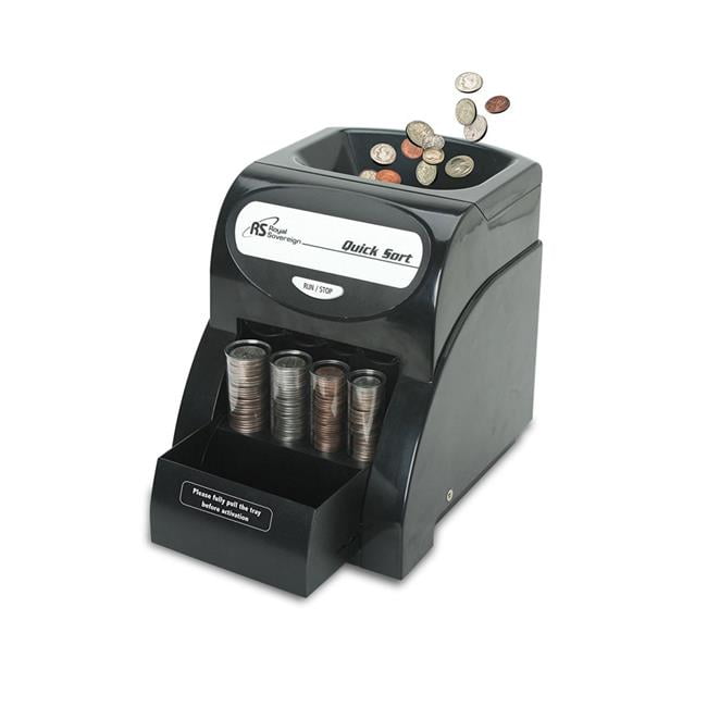 Electric 1 Row Coin Sorter, Coins of 156