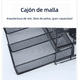 thumbnail image 5 of Organizador de escritorio con archivador y accesorios, unidad de almacenamiento de cuatro niveles para escritorio, organizador de material de oficina con cajones y dos portalápices（negro）, 5 of 9
