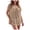 Khaki, variant on Enridrech Womens Swimsuit Summer Cover up Crochet Bathing Suit Short Sleeve Tops Hollow out Vacation Beach Top